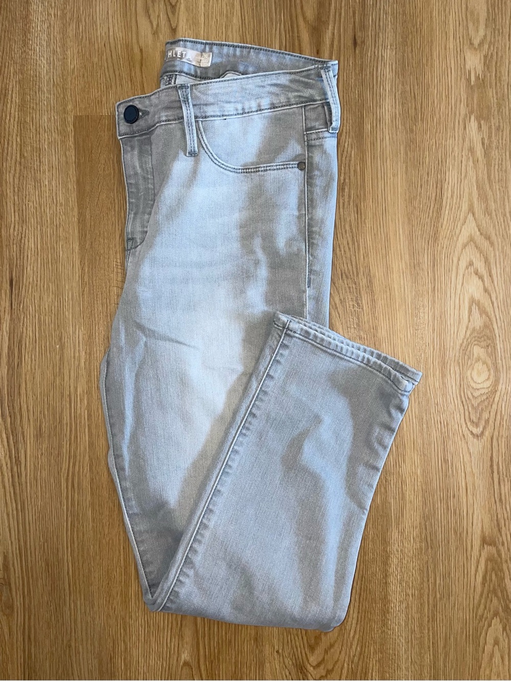 Light Gray Women's Stretch Jeans - ATHLETA